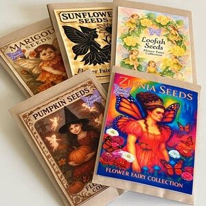 Flower Fairy Collection Seed Packet Bundle of 5
